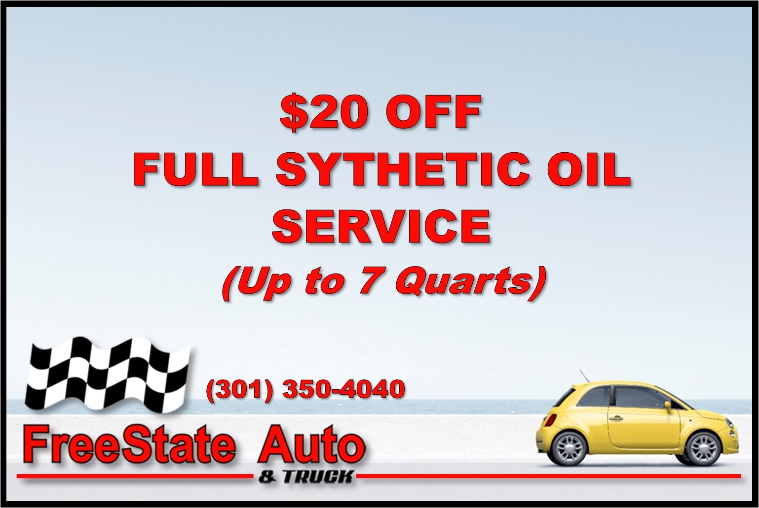 Synthetic Oil Service