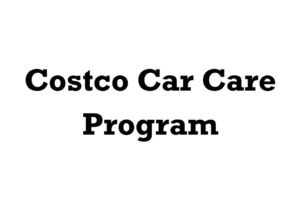 Costco Car Care Program